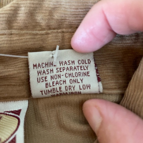 Cracker Barrel Decorated Originals Fall Trees Corduroy Blouse Size Large NWT - Picture 9 of 14